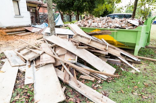 Professional office clearance team at work in Uxbridge